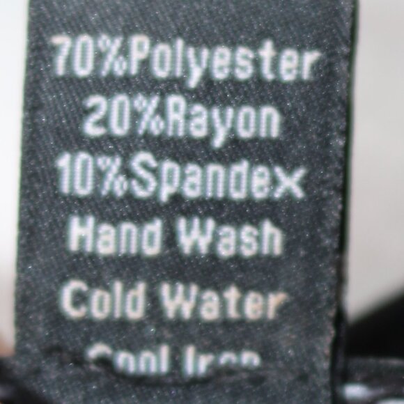 Clara Sun Woo Black Fol Print Dot Knit Sleeveless Top Sz XS - Picture 6 of 6